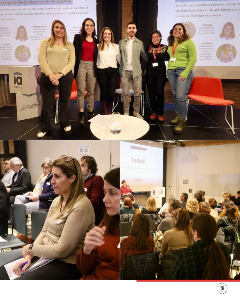 Foto de les persones que integren el Comité de la Política de Portecció i Bon Tracte a les infàncies i adolescències de FEDAIA